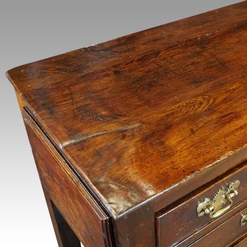 fig 10. Georgian oak pot board dresser base