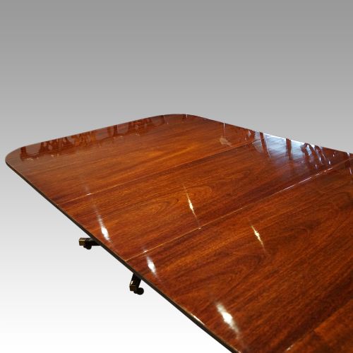 fig 6. Georgian style mahogany dining table