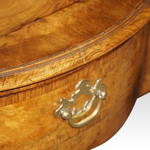 fig 1. Queen Anne style walnut side table