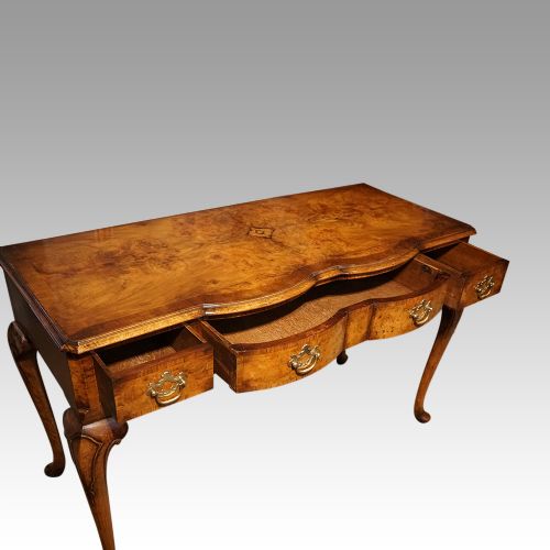 fig 3. Queen Anne style walnut side table