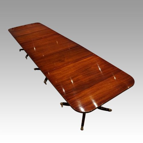 Large Mahogany Dining Table