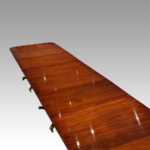 fig 5. Large Mahogany dining table
