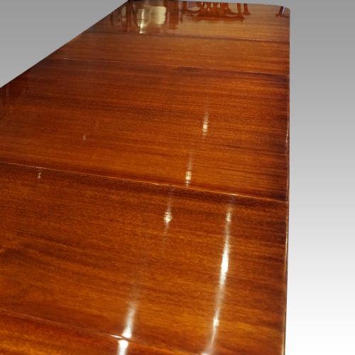 fig 6. Large Mahogany dining table