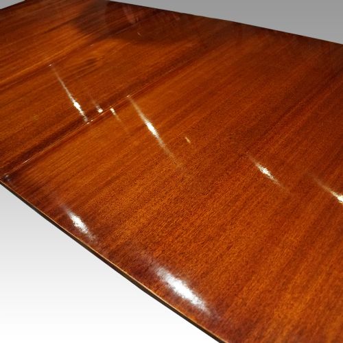 fig 7. Large Mahogany dining table