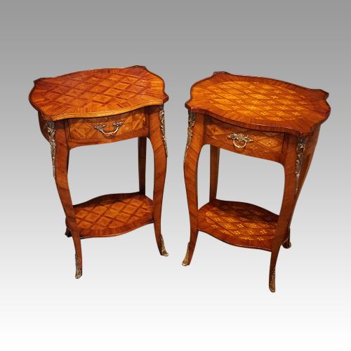 Pair of Antique French Side Tables