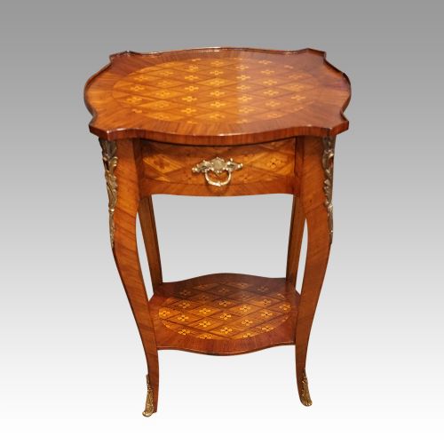 fig 9. Pair of Antique French side tables