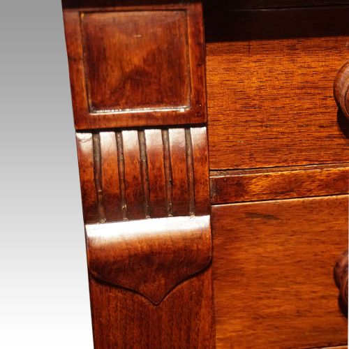 fig 1. Victorian mahogany Wellington chest