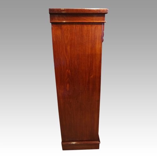 fig 6. Victorian mahogany Wellington chest