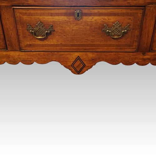fig 2. Antique oak dresser base