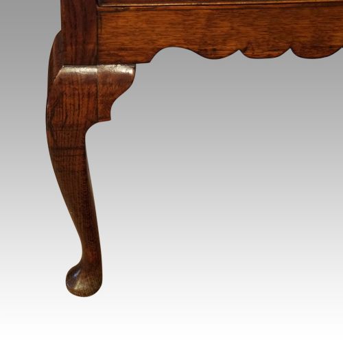 fig 7. Antique oak dresser base