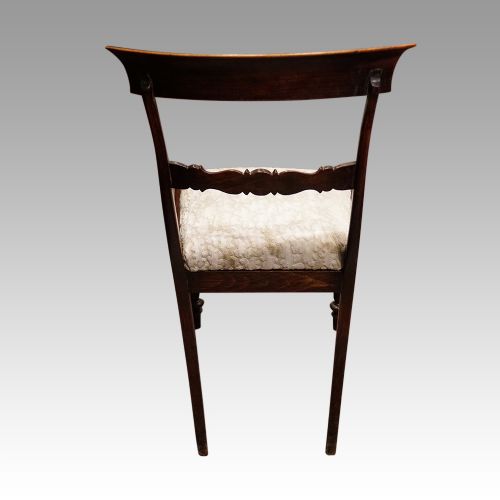 fig 4. Set of 8 William IV bar back dining chairs