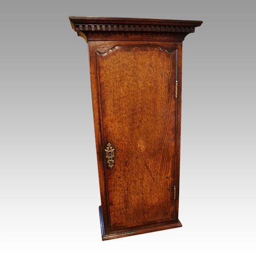 fig 3. Pair of Antique oak hanging cabinets