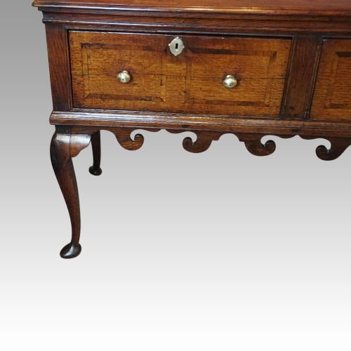 fig 3. Georgian oak dresser base