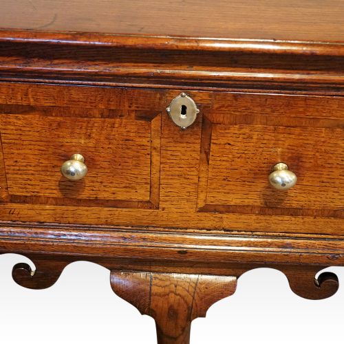 fig 6. Georgian oak dresser base