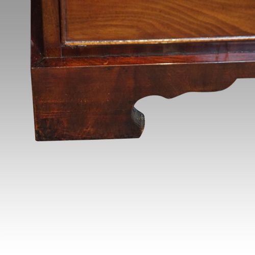 fig 4. George V tall mahogany chest