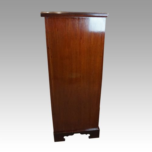 fig 5. George V tall mahogany chest