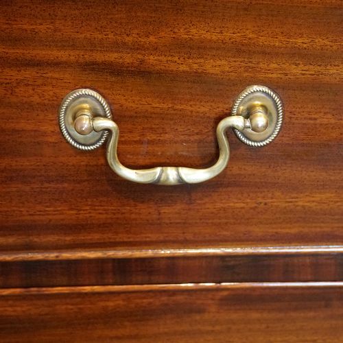 fig 6. George V tall mahogany chest