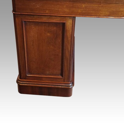 fig 1. Victorian pedestal desk