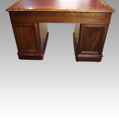 fig 2. Victorian pedestal desk