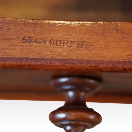 fig 4. Victorian pedestal desk