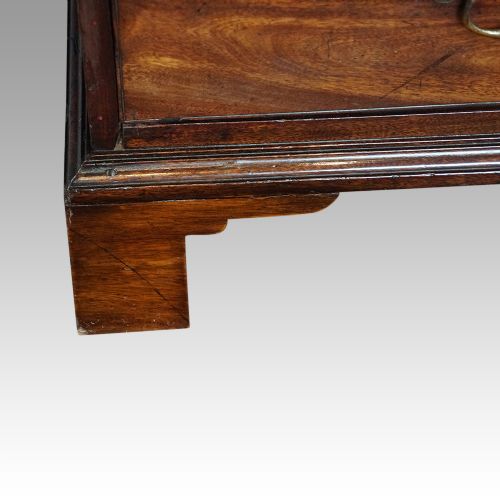 fig 3. George III mahogany bureau