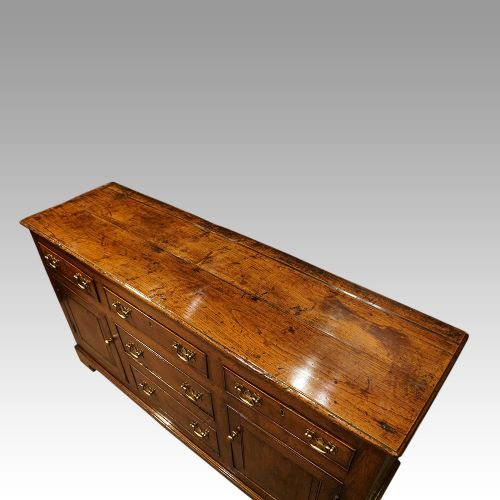 fig 1. Georgian oak dresser cupboard base