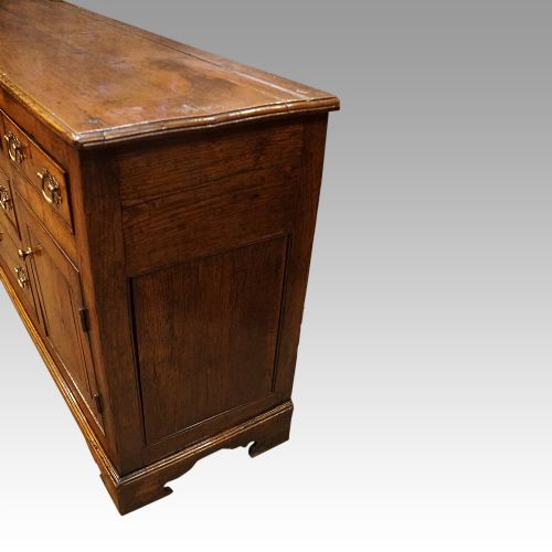 fig 4. Georgian oak dresser cupboard base