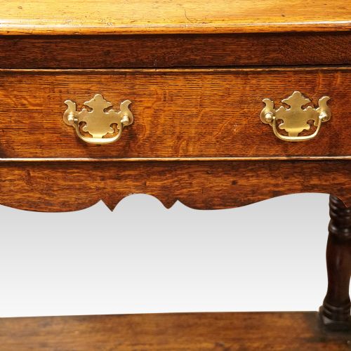 fig 2. Antique oak dresser base