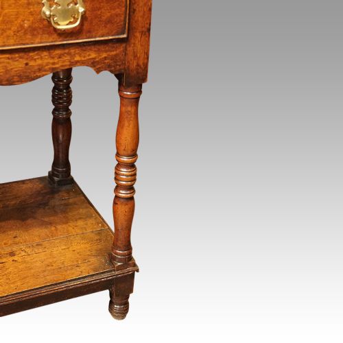 fig 5. Antique oak dresser base