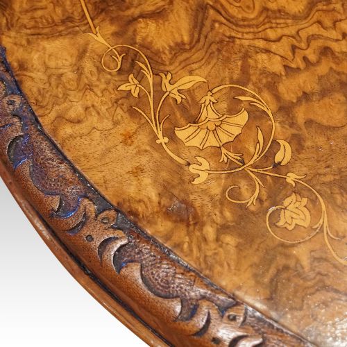 fig 3. Victorian walnut coffee table