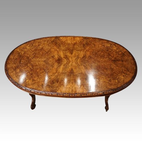 fig 7. Victorian walnut coffee table