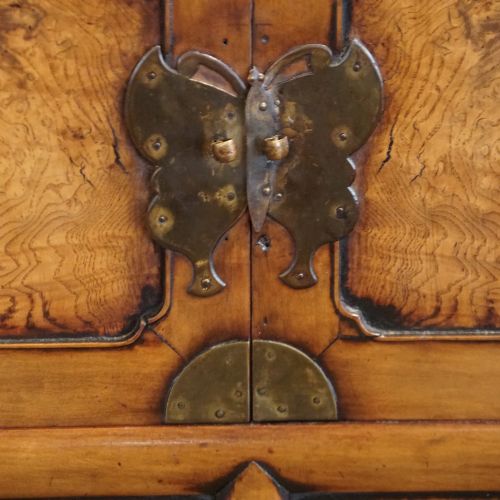 fig 6. Antique Korean Burr Elm cabinet