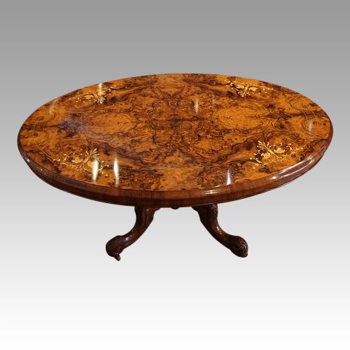 fig 4. Victorian inlaid walnut coffee table