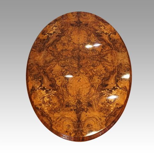 fig 5. Victorian inlaid walnut coffee table