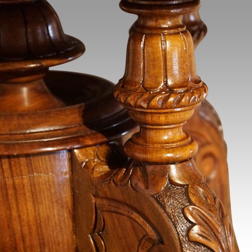 fig 6. Victorian inlaid walnut coffee table