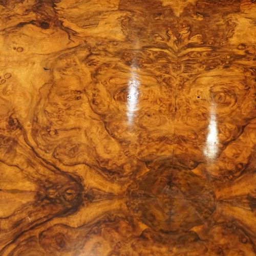 fig 8. Victorian inlaid walnut coffee table