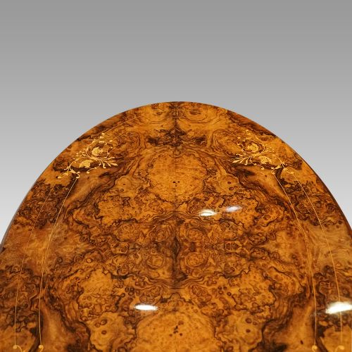 fig 9. Victorian inlaid walnut coffee table
