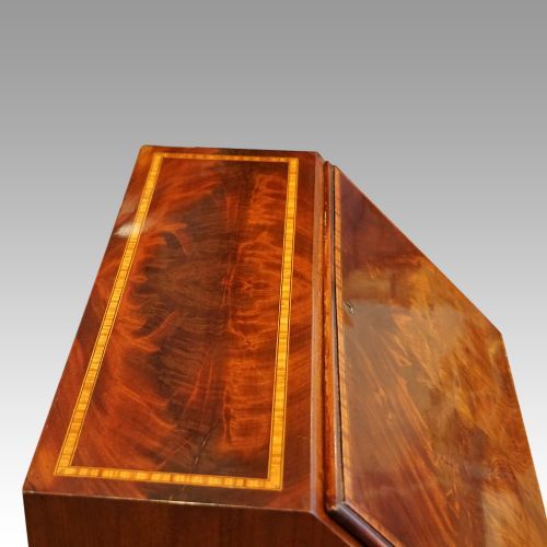 fig 8. Edwardian Inlaid Mahogany Bureau