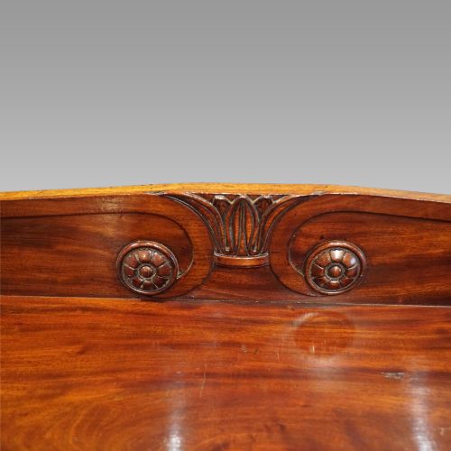 fig 6. William IV mahogany sideboard