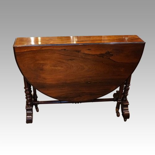 fig 2. Victorian rosewood Sutherland table