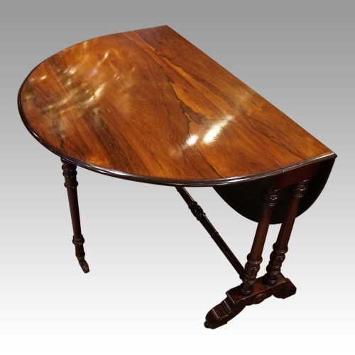 fig 5. Victorian rosewood Sutherland table