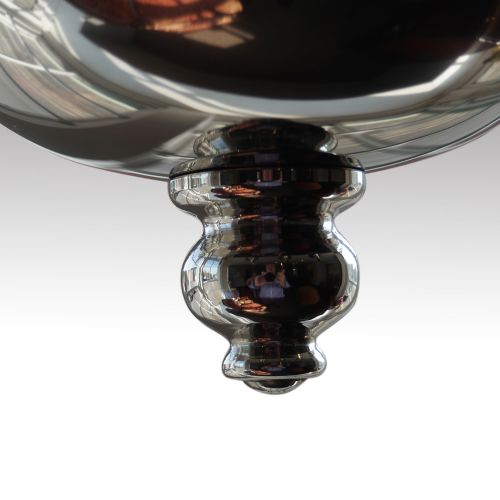fig 1. Georgian style silver plated chandelier