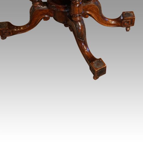 fig 5. Victorian demi-lune card table