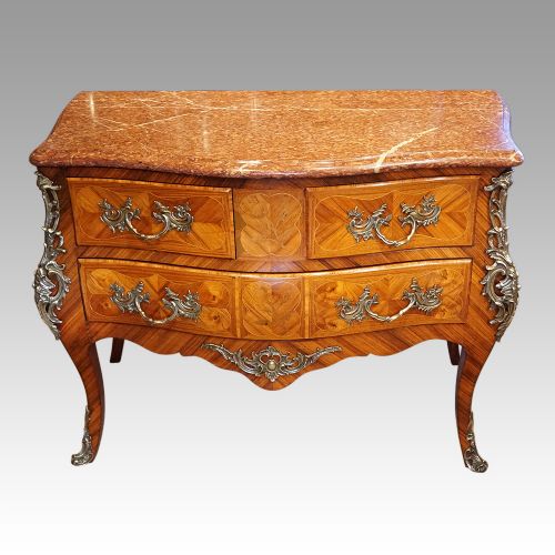 Kingwood Marquetry Commode