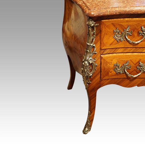 fig 2. Kingwood marquetry commode
