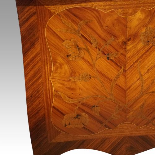 fig 8. Kingwood marquetry commode