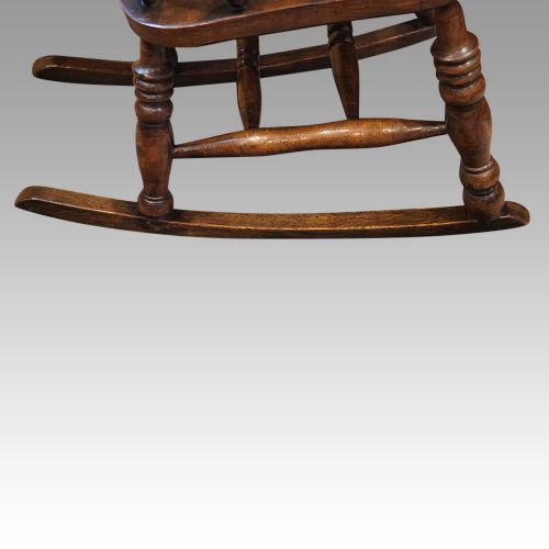 fig 2. Victorian Windsor rocking chair
