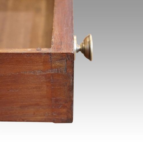 fig 3. Victorian mahogany pedestal desk