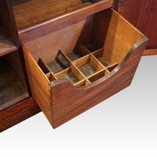fig 3. Victorian mahogany chiffonier sideboard