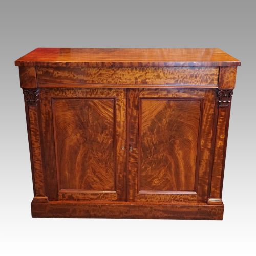 fig 5. Victorian mahogany chiffonier sideboard